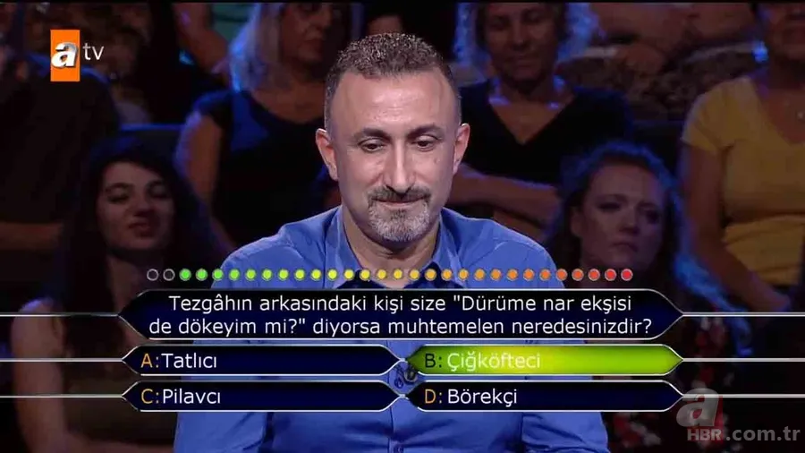 Milyoner tarihine geçen cevap! Kim Milyoner Olmak İster 833.yeni bölüm soru ve cevapları! 6