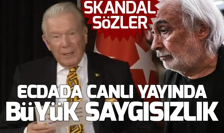 Ecdada canlı yayında büyük saygısızlık!