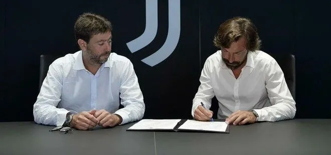 Juventus’un yeni teknik direktörü Andrea Pirlo oldu!