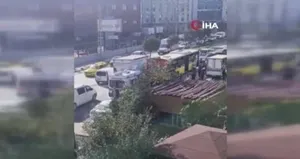 İETT obüsünde dehşet!