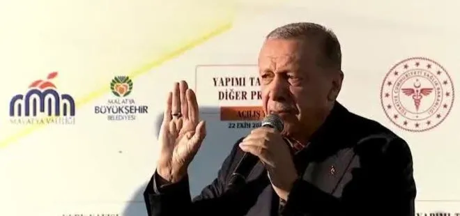 Son dakika: Başkan Erdoğan Malatya’da toplu açılış töreninde önemli açıklamalar | Kılıçdaroğlu’na başörtüsü çağrısı: Sıkıyorsa referanduma götürelim