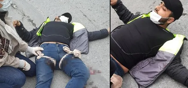İstanbul’da sokak ortasında silahlı saldırı! Bacaklarından vuruldu