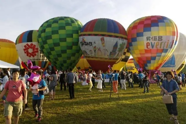 Tayvan’daki balon festivalinden kareler