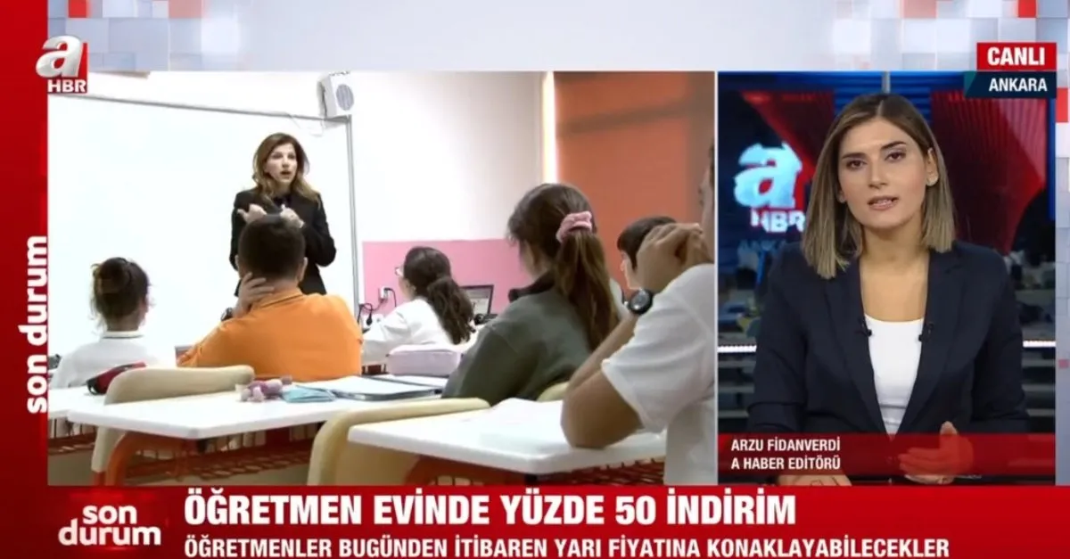 Öğretmenlere müjde! Öğretmenevinde yüzde 50 indirim