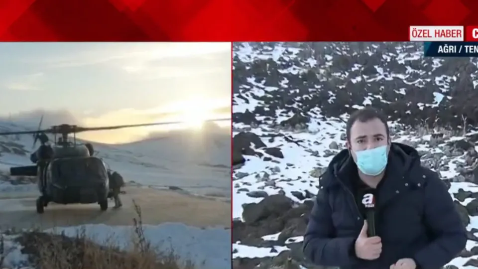 Son dakika: A Haber ekibi operasyon bölgesinde! Eren-1 Operasyonu’ndan özel görüntüler
