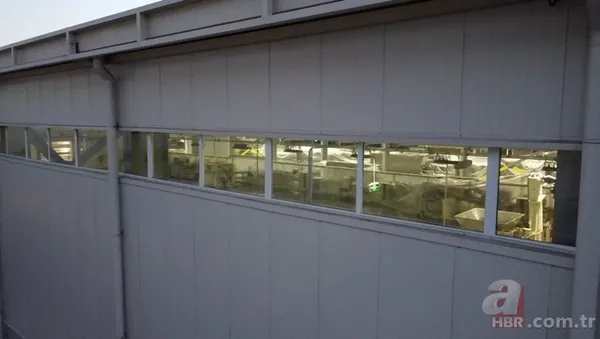 Skandalı ortaya çıkan İBB Hadımköy’deki fabrikanın camlarını perde ile kapattı