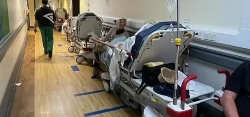 İngiltere sağlık sistemi çöktü! Sedye, hemşire ve doktor yok