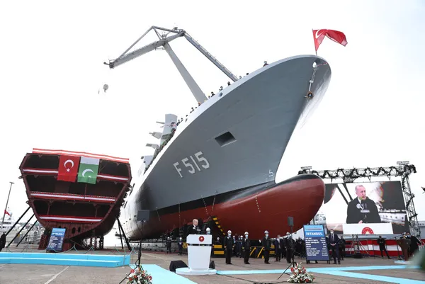 Son dakika: MİLGEM’de bir gemi daha suya iniyor! Başkan Erdoğan’dan törende önemli açıklamalar