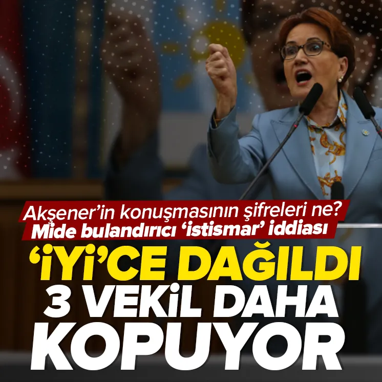 İYİ Parti dağıldı! Mide bulandırıcı istismar iddiası
