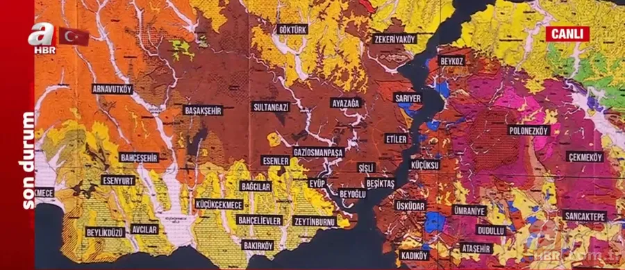 Olası İstanbul depreminde HANGİ İLÇELER RİSKLİ? Uzman isim harita üzerinde tek tek gösterdi: Bu zemini Türkiye’nin hiçbir yerinde bulamazsınız 23