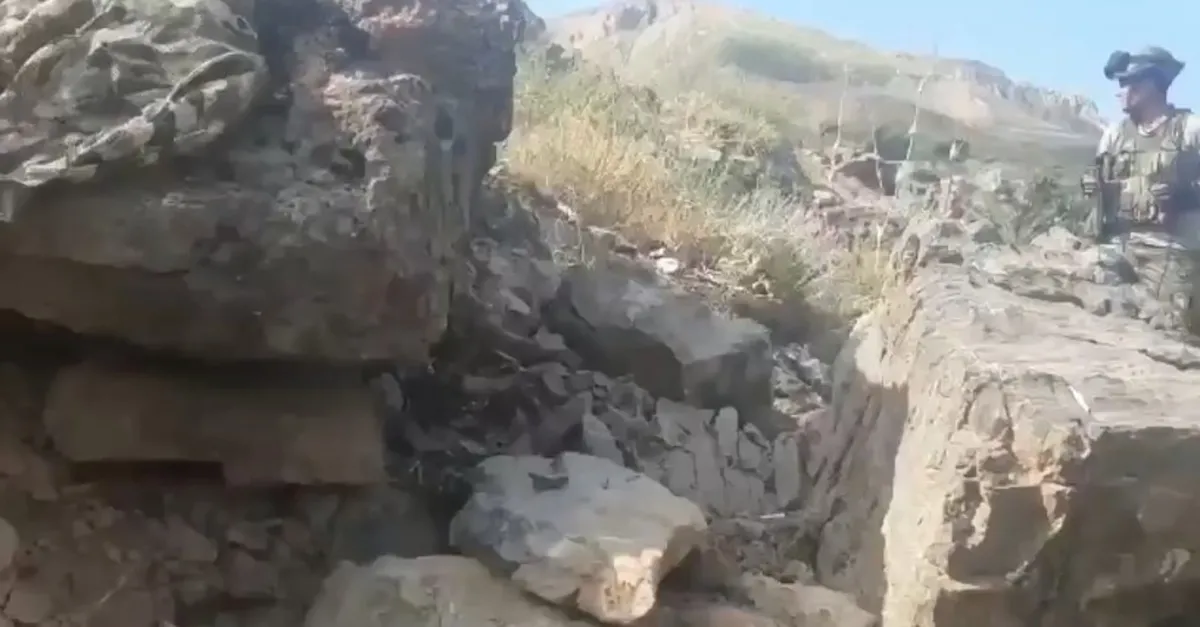 PKK'lı hainler üs bölgemizi hedef alacaktı! MSB: Çukurca'daki operasyonda 2 adet roket atar tespit edildi