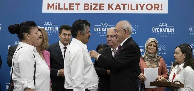 Yine CHP yine tiyatro! Kürsüye çıkardıkları ’yeni üye’nin sicili kabarık çıktı