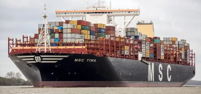 Ambarlı Limanı’nda iskeleye dev konteyner gemisi çarptı