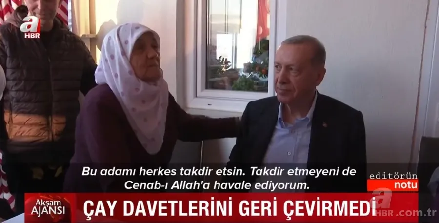 Başkan Erdoğan'ın vatandaşlarla renkli anları: Gittiği her yerde yoğun ilgiyle karşılandı 24