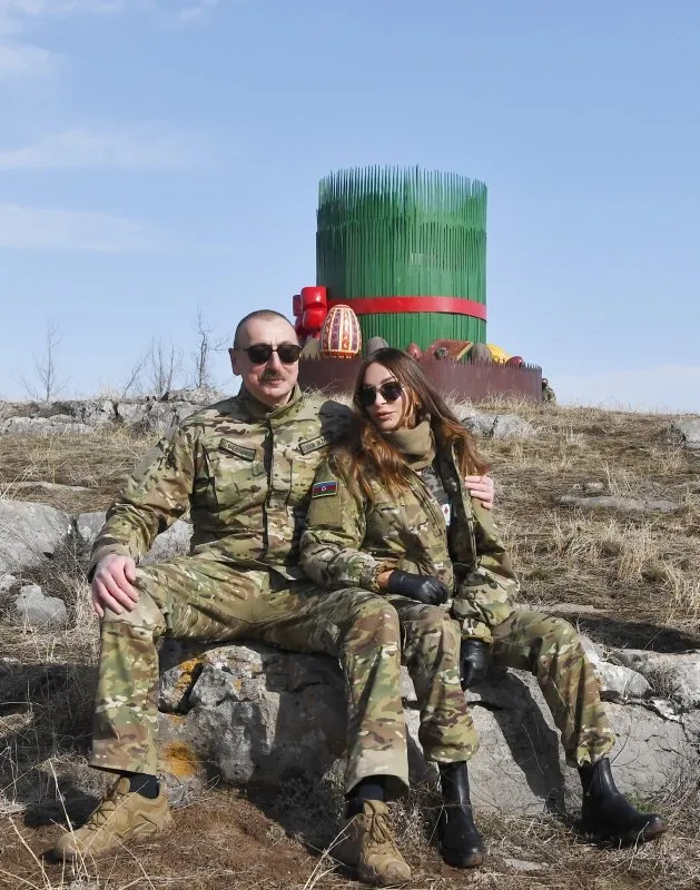 Son dakika | Cumhurbaşkanı İlham Aliyev Nevruz ateşini yaktı: Biz 21. yüzyılın savaşını verdik ve düşmanı yok ettik