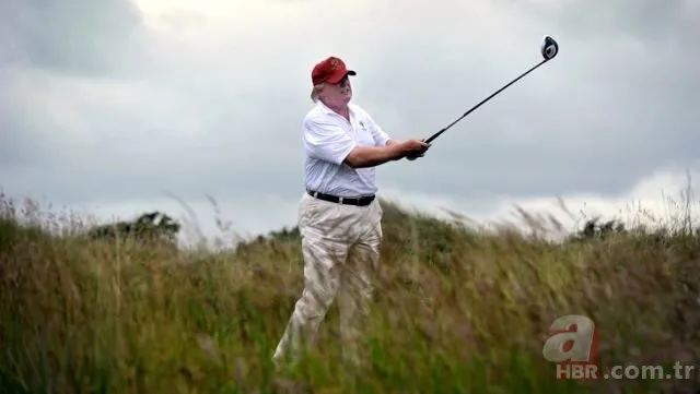 100 bin kişinin coronavirüs nedeniyle öldüğü ABD’de Trump’ın golf keyfi tepki çekti