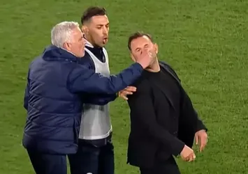 İşte Mourinho-Okan Buruk geriliminin perde arkası! Maç sonrası neler yaşandı?
