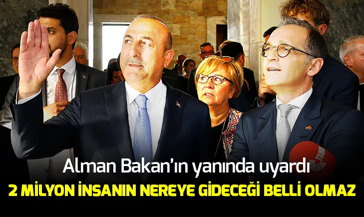 Çavuşoğlu ve Mass ortak açıklama yaptı