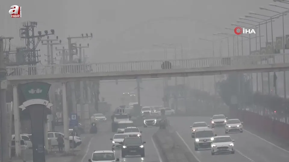 Diyarbakır’da sis