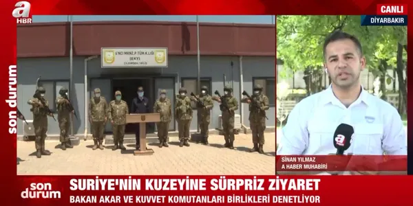 Son dakika: Milli Savunma Bakanı Hulusi Akar 2. Ordu İleri Komuta Yeri'nde - 3