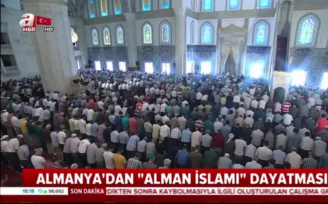 Almanya'dan 'Alman İslamı' dayatması