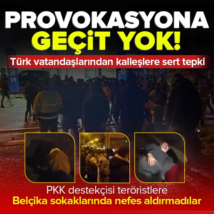 PKKlı teröristlerden alçak provokasyon!