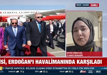 Başkan Erdoğan Mısır'da