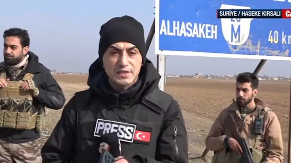 Haseke'den ilk canlı yayın A Haber'de! Suriye ordusu kuşatmayı tamamladı