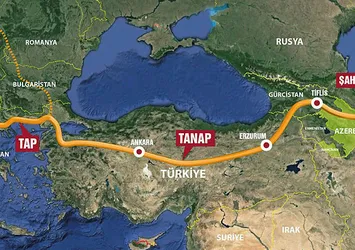 TANAP’ın yüzde 93’ü tamamlandı