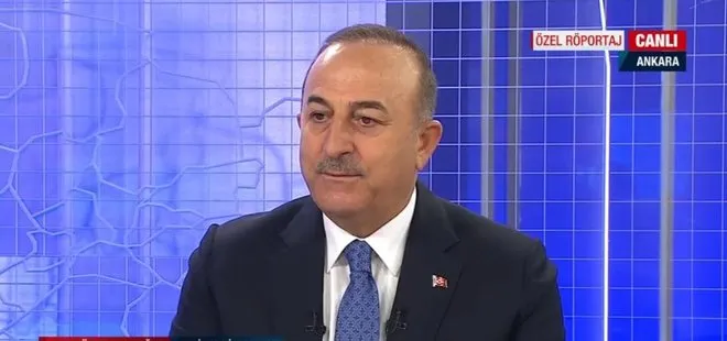 Dışişleri Bakanı Mevlüt Çavuşoğlu’ndan A Haber’de önemli açıklamalar
