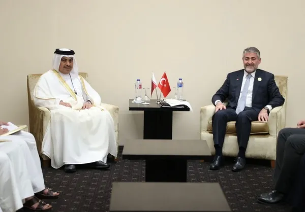 Hazine ve Maliye Bakanı Nureddin Nebati, İKB Guvernörler Kurulu Yıllık Toplantıları kapsamında genel oturuma katıldı