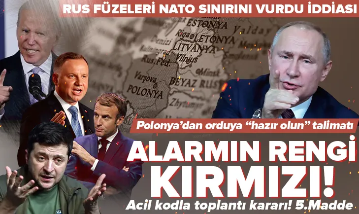 Dünyada alarmın rengi kırmızı!