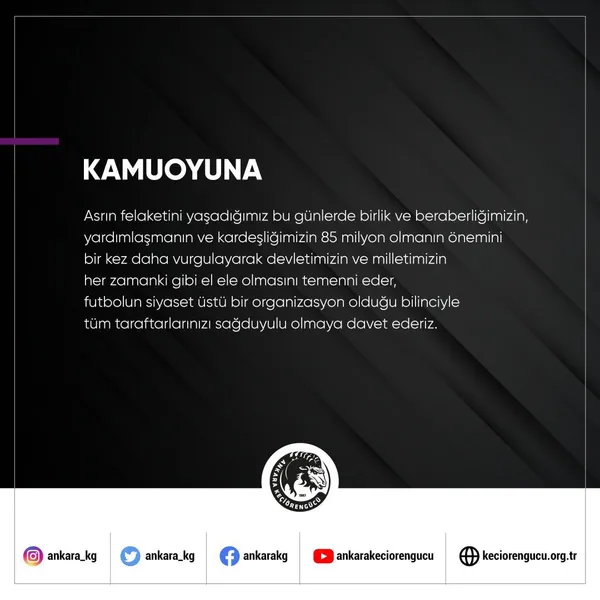 ‘Hükümet istifa’ sloganlarına spor kulüplerinden net tavır: Devletimizin yanındayız