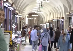 Hasar gören Tarihi Kapalı Çarşı onarıldı