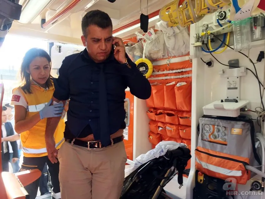 ATSO binası otoparkındaki patlamadan fotoğraflar 10