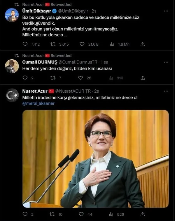 6'lı koalisyon 14 Mayıs seçimlerinden önce dağıldı! İYİ Partili isimlerden olay göndermeler - 2