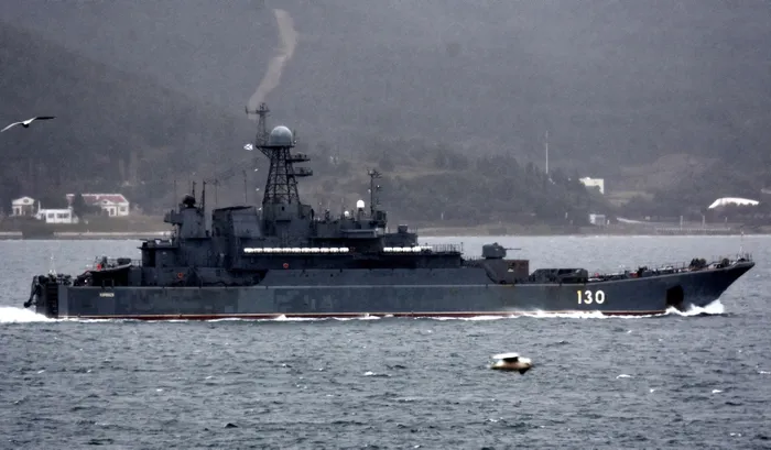 Rus savaş gemileri peş peşe Çanakkale Boğazı’ndan geçti - 1