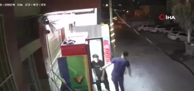 İzmir'deki intikam cinayeti kamerada