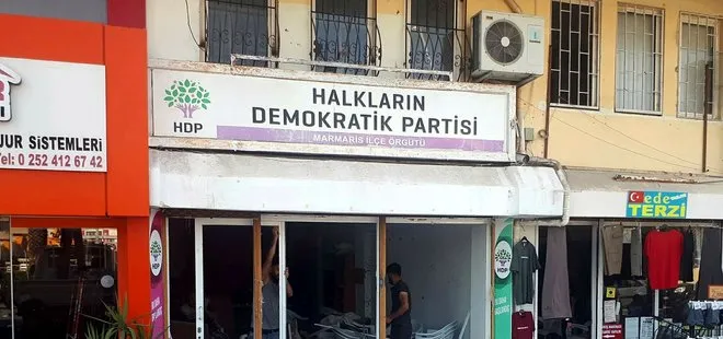 Marmaris’teki HDP binasına gerçekleştirilen saldırının arkasından FETÖ çıktı