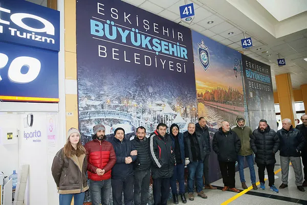 CHP’li Eskişehir Büyükşehir Belediyesi’ne otogar çalışanlarından isyan! Donduk!