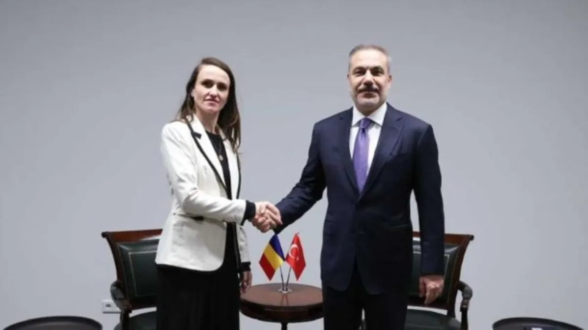 Lüksemburg'da diplomasi trafiği! Bakan Fidan Romanyalı mevkidaşı ile görüştü