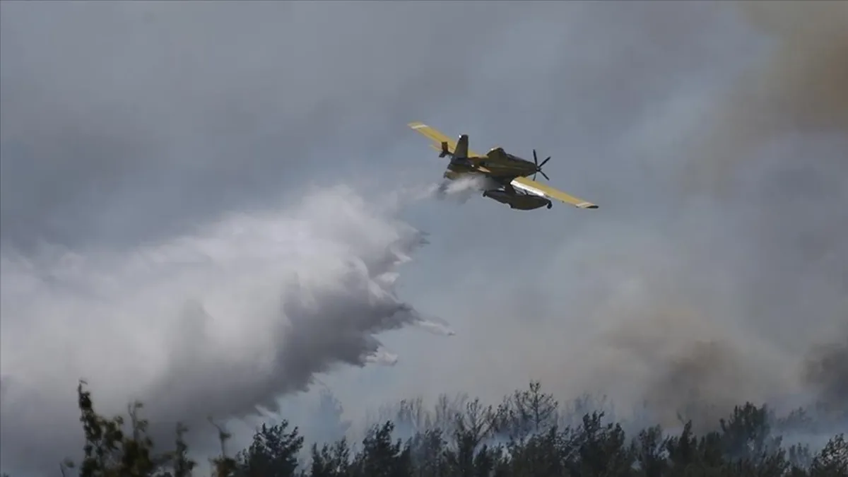 CANLI | Tarım ve Orman Bakanlığı duyurdu: OGM'nin yangın söndürme uçağı ile irtibat koptu