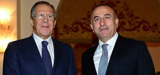 Dışişleri Bakanı Mevlüt Çavuşoğlu, Sergey Lavrov ile görüştü