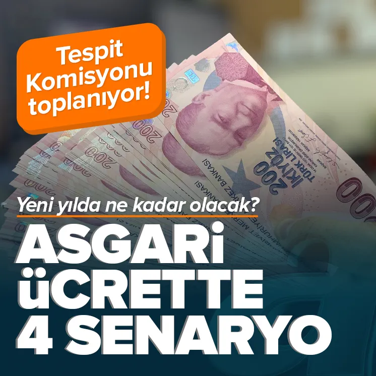 Asgari ücret zammında 4 farklı senaryo!