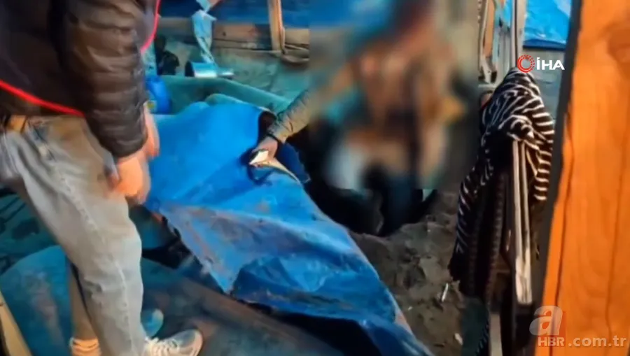 Çadırın içindeki çukurdan çıkan şoke etti 6