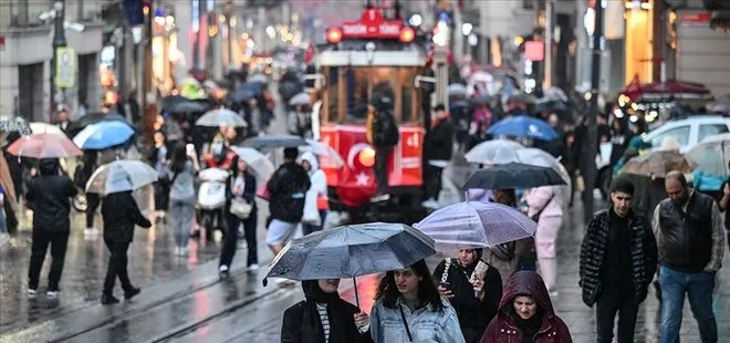 İstanbul’da beklenen yağış! Haritalar güncellendi! İstanbul’da sağanak yağış ne zamana kadar sürecek?