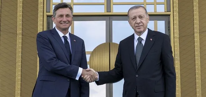 Başkan Recep Tayyip Erdoğan’dan Slovenya Cumhurbaşkanı Pahor ile ortak basın toplantısı