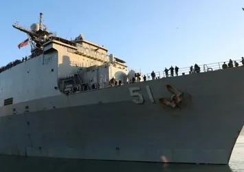 ABD savaş gemisi Gürcistan'da!