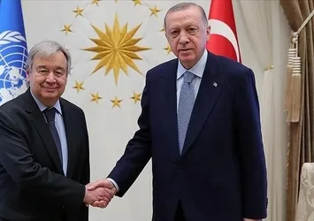 Başkan Erdoğan duyurdu: Guterres'e barış ödülünü takdim edeceğiz