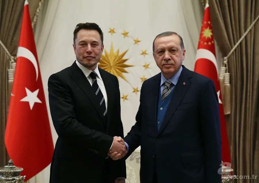 Tesla'nın kurucu Elon Musk, Cumhurbaşkanı Erdoğan ile görüştü 2